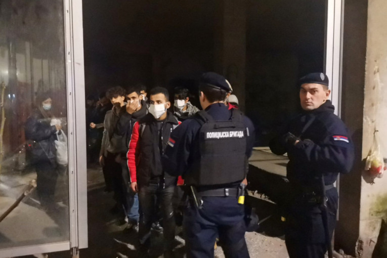 Pronađen 81 ilegalni migrant u centru Beograda (FOTO)