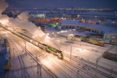 Deda Mraz kroz Rusiju putuje vozom