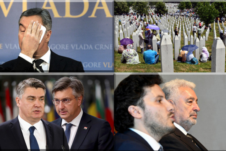 Šta je treslo region u 2021: BiH i Crna Gora podeljene oko Srebrenice, u Hrvatskoj se svađali unutar vladajuće partije