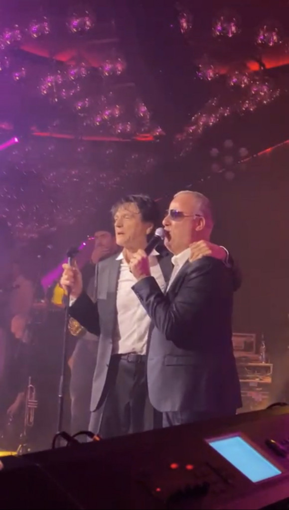 Saša Matić i Čola se zagrlili, pa zapevali "Mađaricu": Svi skočili na noge (VIDEO)