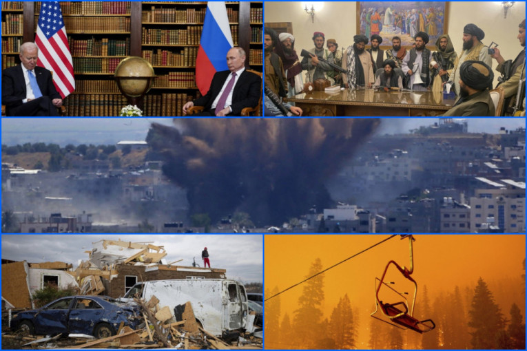 Događaji koji su obeležili 2021. godinu: Napad na Kapitol, izraelsko bombardovanje, povlačenje iz Avganistana i poludela klima