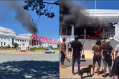 Haos u Australiji! Demonstranti zapalili parlament! (VIDEO)