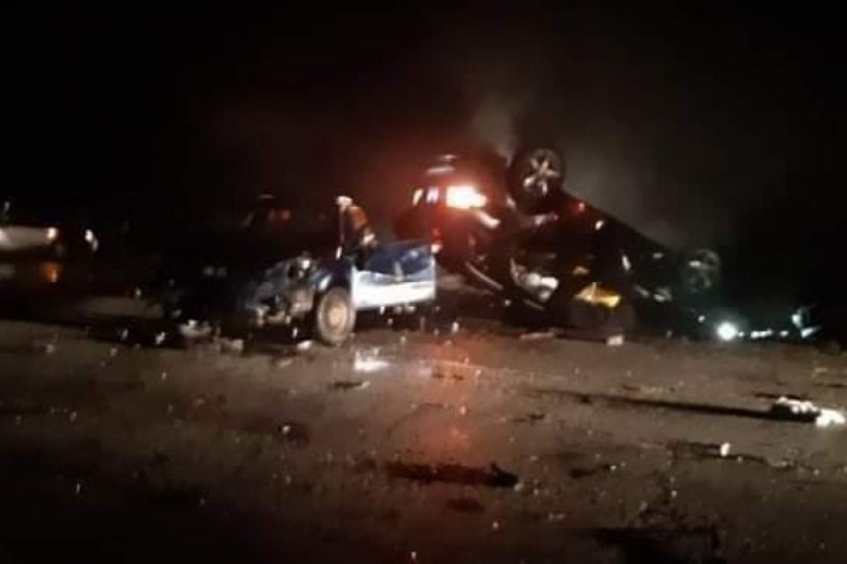 Automobil uništen: Udes u Valjevu (FOTO)