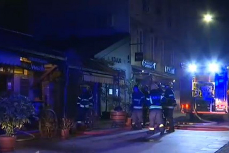 Požar u centru Beograda: Goreo restoran!