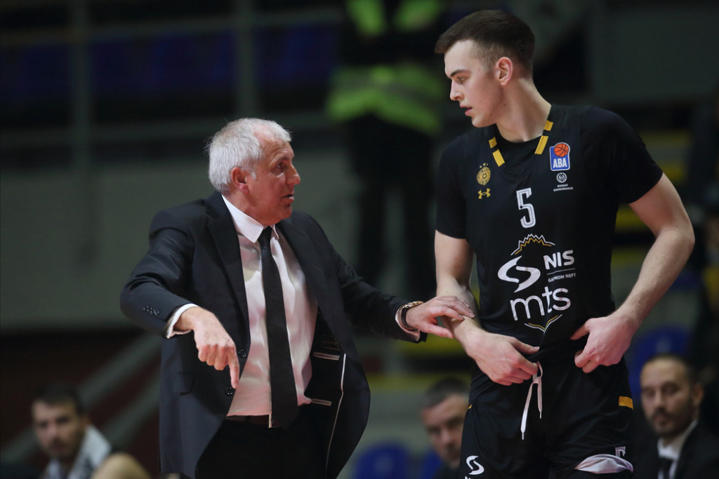 Deca Beograda: Balša Koprivica - mladi centar Partizana iz utakmice u utakmicu pruža sve bolje partije