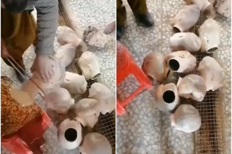 Talibani naredili da se lutkama u izlozima odseku glave! (VIDEO)