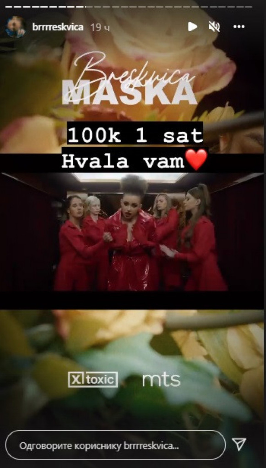 "Spremna je za svetsku scenu!" Breskvica novom pesmom obara sve rekorde, fanovi oduševljeni! (VIDEO)