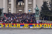 Zvezdini navijači u centru Beograda! Organizovan skup za porodične vrednosti (FOTO)
