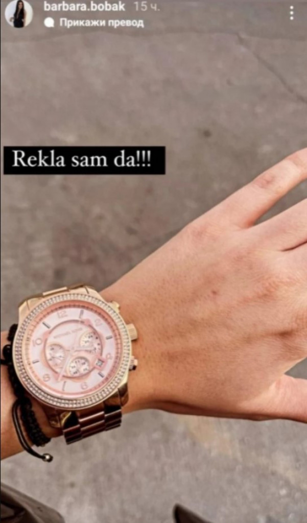 Sada je zvanično: Darko Lazić verio Barbaru, ona se pohvalila ogromnim prstenom!