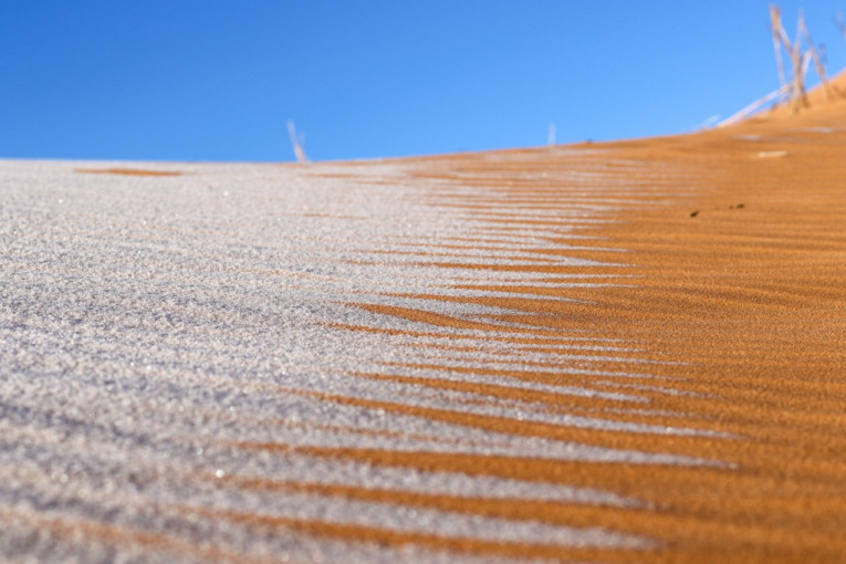 I u  Sahari pada sneg, a ovaj fenomen iznenadio je mnoge