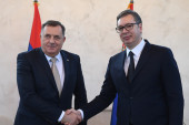 Dodik uputio pismo podrške Aleksandru Vučiću: "Tvoja posvećenost i ljubav za Srbiju i njen razvoj je ogromna"