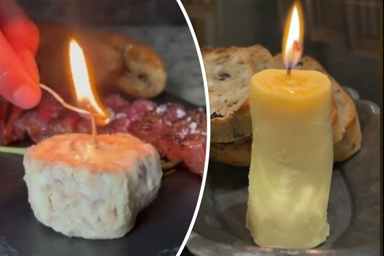 Novi gastro-hit: Ljudi masovno prave sveće od maslaca, pa ih stavljaju u centar stola, uz meso (VIDEO)