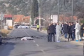 Pojavio se snimak iz Podgorice! Strašna scena usred dana- telo nasred ulice i potpuno uništen automobil (VIDEO)