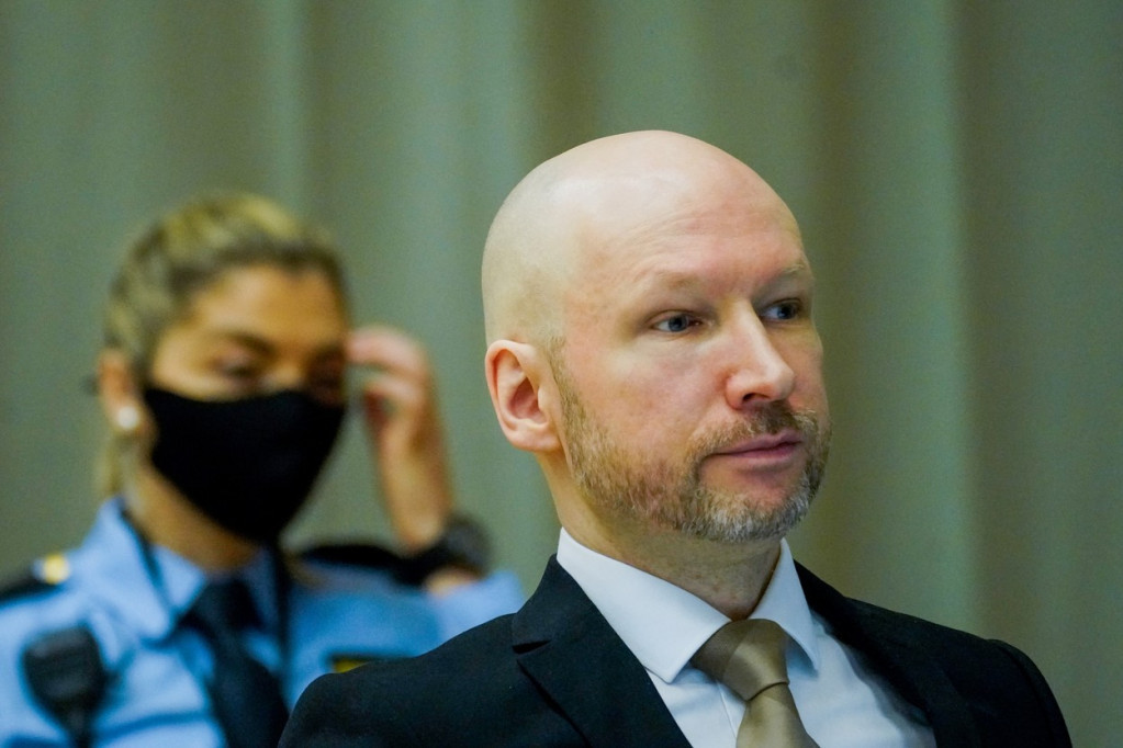 Masovni ubica Brejvik tuži Norvešku: Advokat ističe da je razlog za to - kršenje njegovih ljudskih prava!