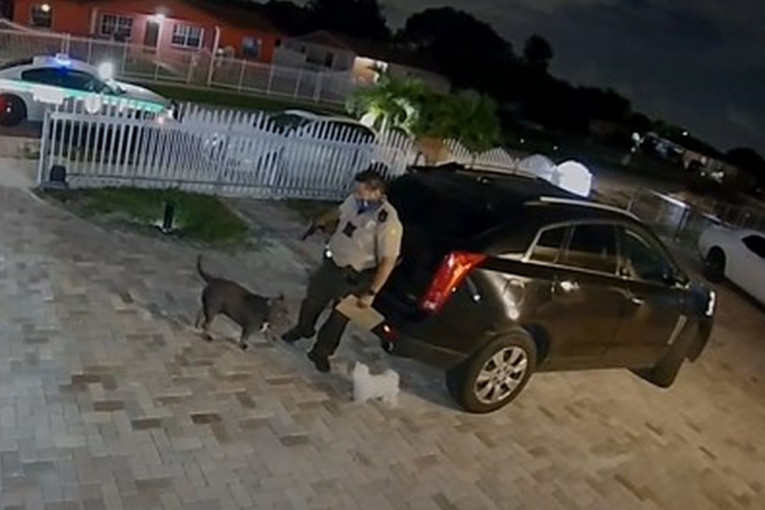 Isplivao jeziv snimak: Pas lajao na policajca, ovaj potegao pištolj i pucao sedam puta - životinja ubijena! (UZNEMIRUJUĆE)