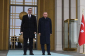 Predsednik Vučić stigao u Tursku, sastao se sa Erdoganom