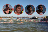 Nalet adrenalina prkosi hladnoći! Oni su danas uskočili u hladan Dunav: Ovde se oseti Božje javljanje! (FOTO/VIDEO)