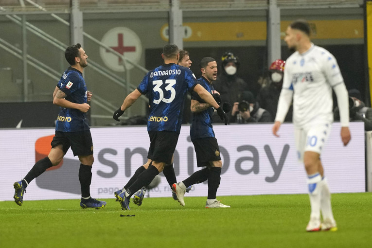Inter u produžetku izbegao blamažu! Empoli u nadoknadi ostao bez velikog iznenađenja u Kupu Italije!