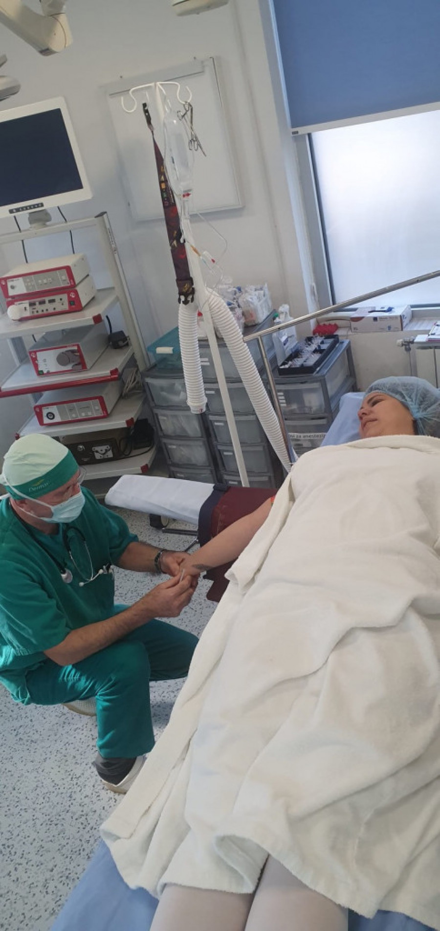 Krstinja Todorović u operacionoj sali