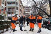 Radojičić: Komunalna preduzeća rade punim kapacitetom na uklanjanju leda sa beogradskih ulica