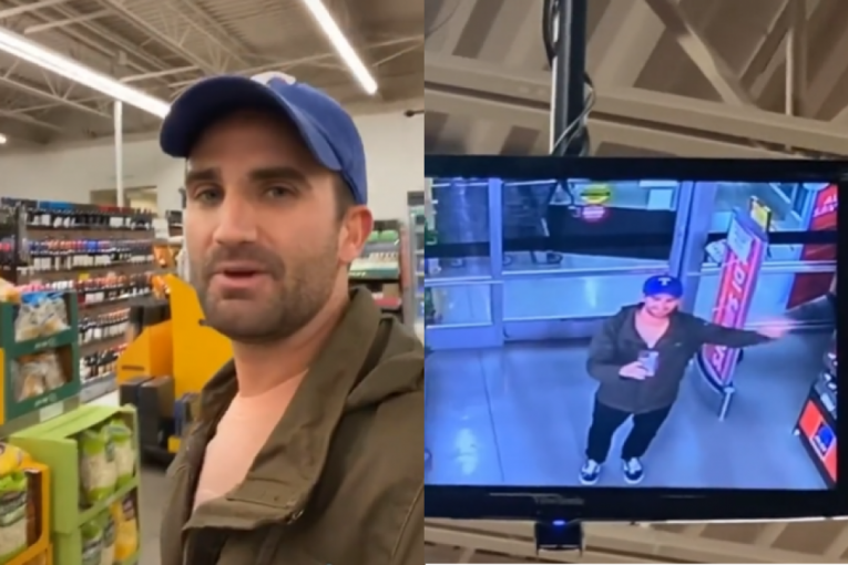 Radnik zaključao ranije, kupac ostao zarobljen u prodavnici: Morao da zove policiju, a za to vreme lepo se počastio (VIDEO)