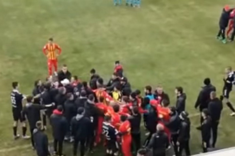 Haos i tuča u Turskoj! Meč Čukaričkog prekinut, Rusi povredili i jednog igrača "brđana" (VIDEO)