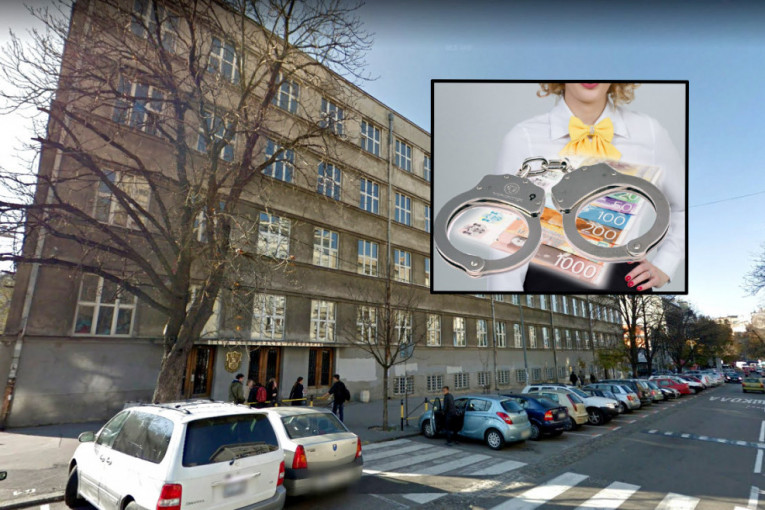 Hapšenje u Petoj beogradskoj gimnaziji! Šefica računovodstva osumnjičena da je proneverila 15 miliona