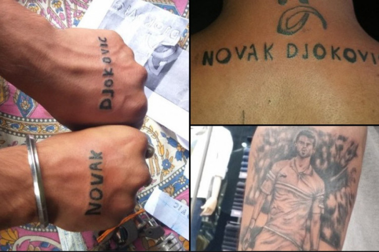 Da li biste istetovirali ime Novaka Đokovića po šakama i vratu? E, pa, on bi! (FOTO)