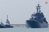 Šest ruskih ratnih brodova stiglo u Siriju (VIDEO)