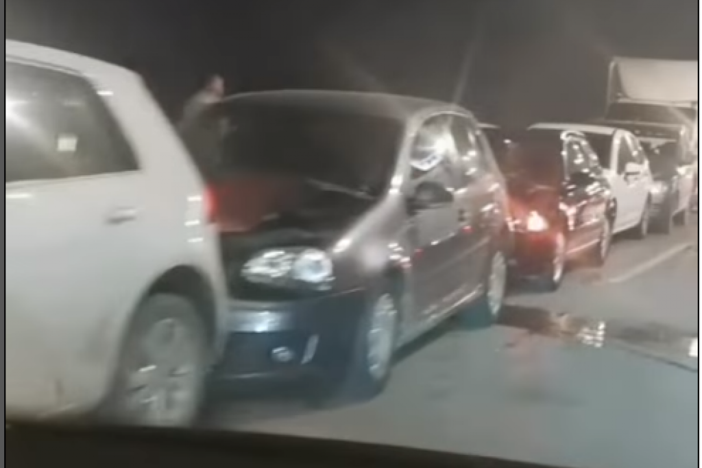 Lančani sudar u Šapcu: Zaređalo se sedam vozila (VIDEO)