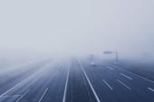 Magla na auto-putu kod Pirota