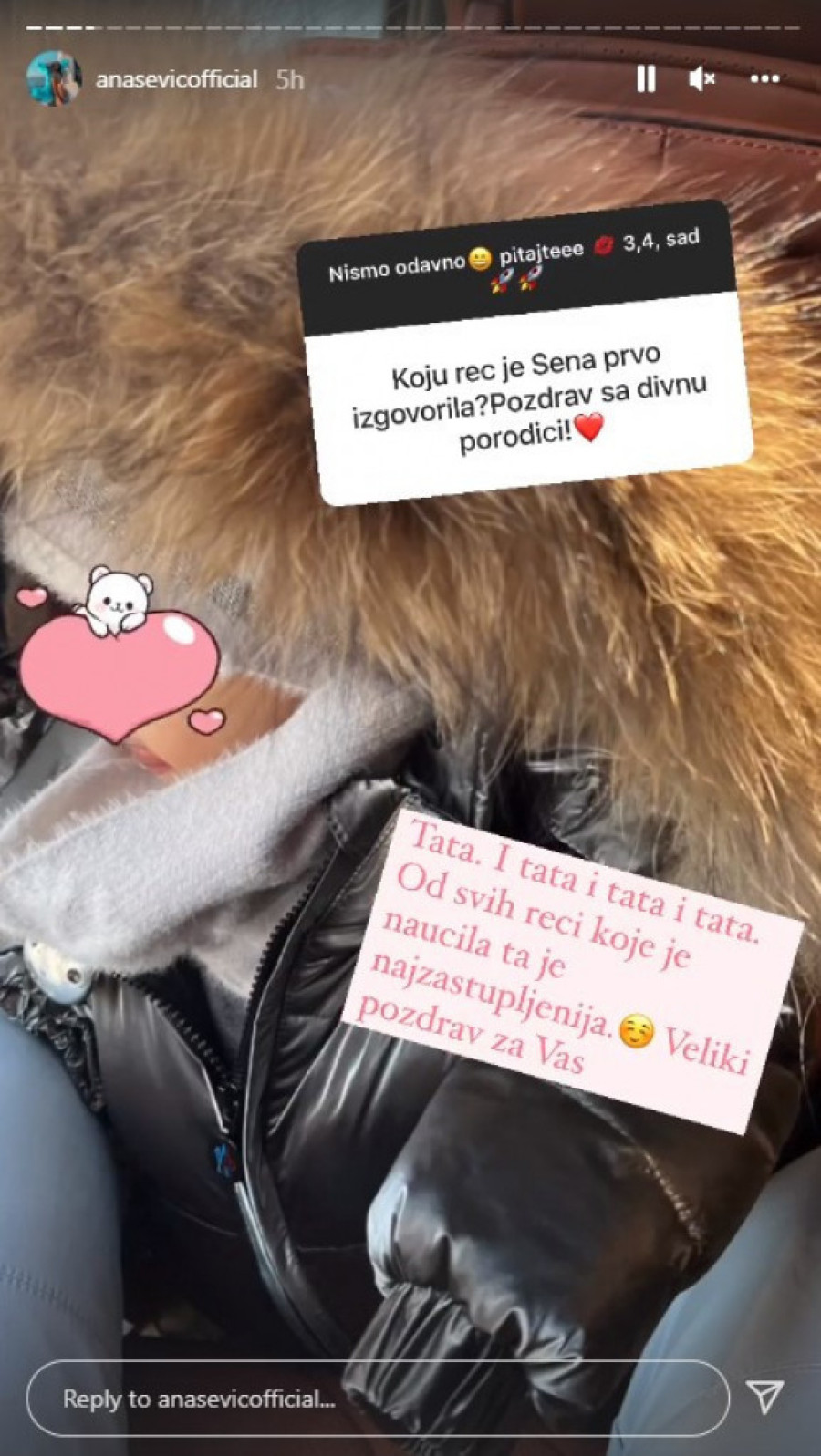 Ana Sević više ne staje na vagu! Pevačica na pragu da se porodi, otkrila pol bebe