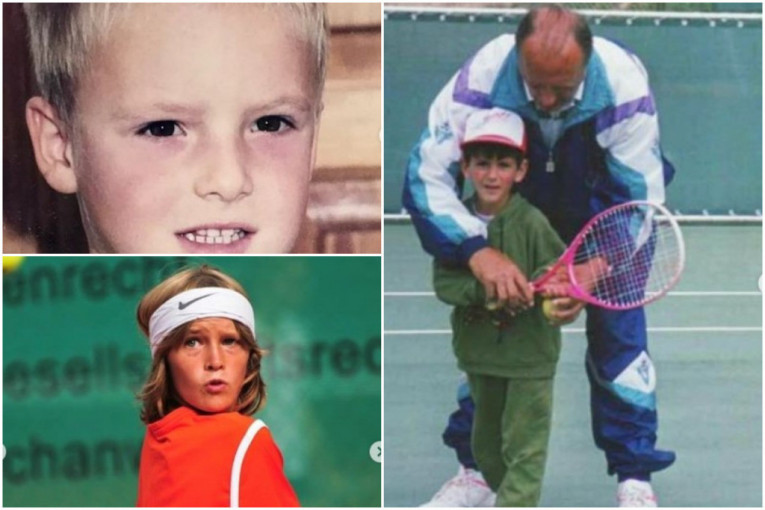 Kviz: Koliko poznajete tenisere! Novakove slike iz detinjstva znate, da li prepoznajete ostale asove (FOTO)
