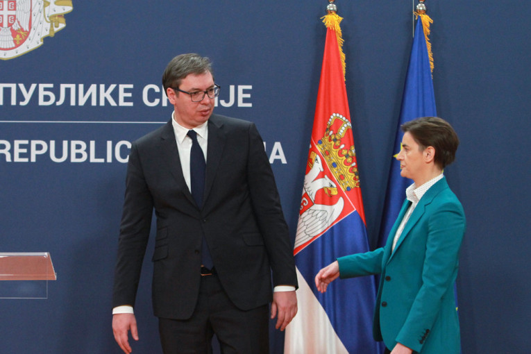 Predsednik Vučić i premijerka Brnabić obraćaju se javnosti u sredu uveče