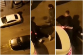 Žestok obračun kod Kalenić pijace! Napadnut taksista, neko sve snimio (VIDEO)