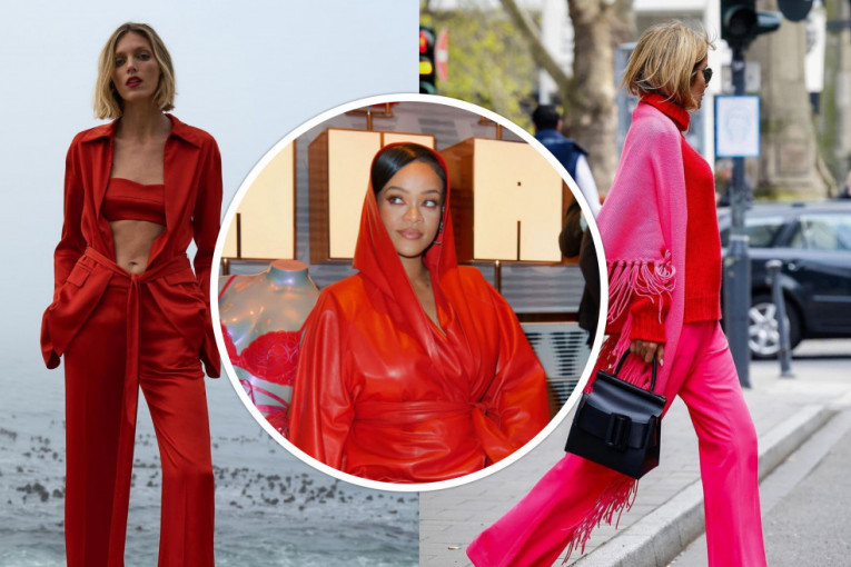 Moda radosti, oda ljubavi: Ako volite da nosite crveno, neka to bude danas