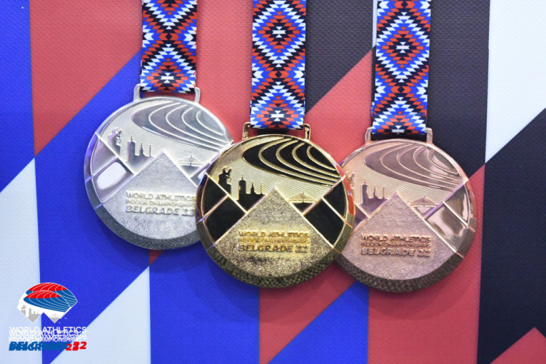 Ovako izgledaju medalje za Svetsko atletsko prvenstvo: Imaju srpske motive i znamenitosti Beograda