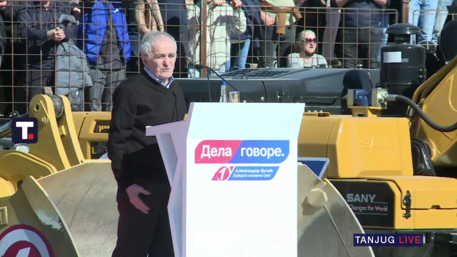 Vučić otpočeo kampanju:  "Posle svih uvreda, napada i laži, idemo da im pokažemo da istina i dela ne mogu da budu pobeđeni!"