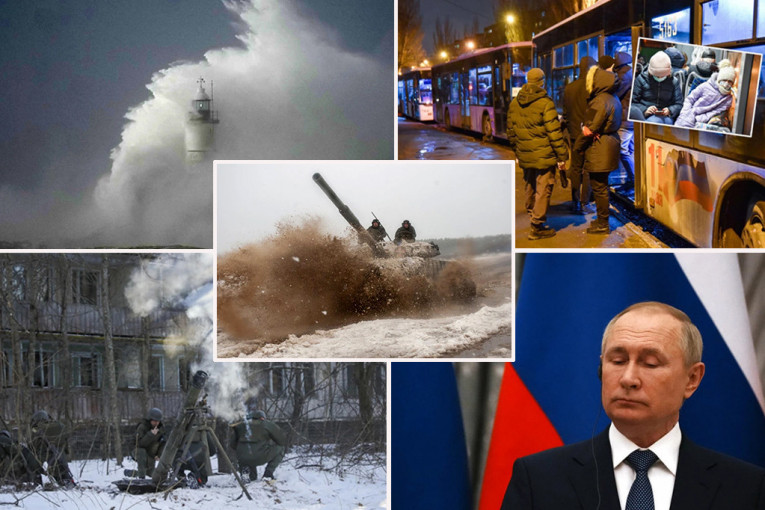 Sedmica u svetu: Granatiranje i panika na istoku Ukrajine, gušenje demonstracija i smrtonosne nepogode