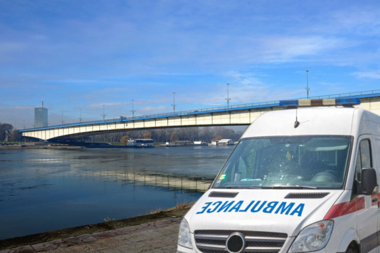 Još jedan pokušaj samoubistva na Brankovom mostu: Žena skočila u Savu, policija odmah reagovala!