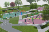 Niče nova zelena oaza usred Bloka 23! Imaće dva dečija igrališta, teretanu na otvorenom i stazu za bicikliste