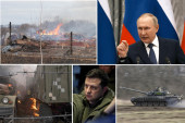 Sedmica u svetu: Eksplozije širom Ukrajine, vojna akcija Rusije i oštre reči i ravnodušnost Zapada