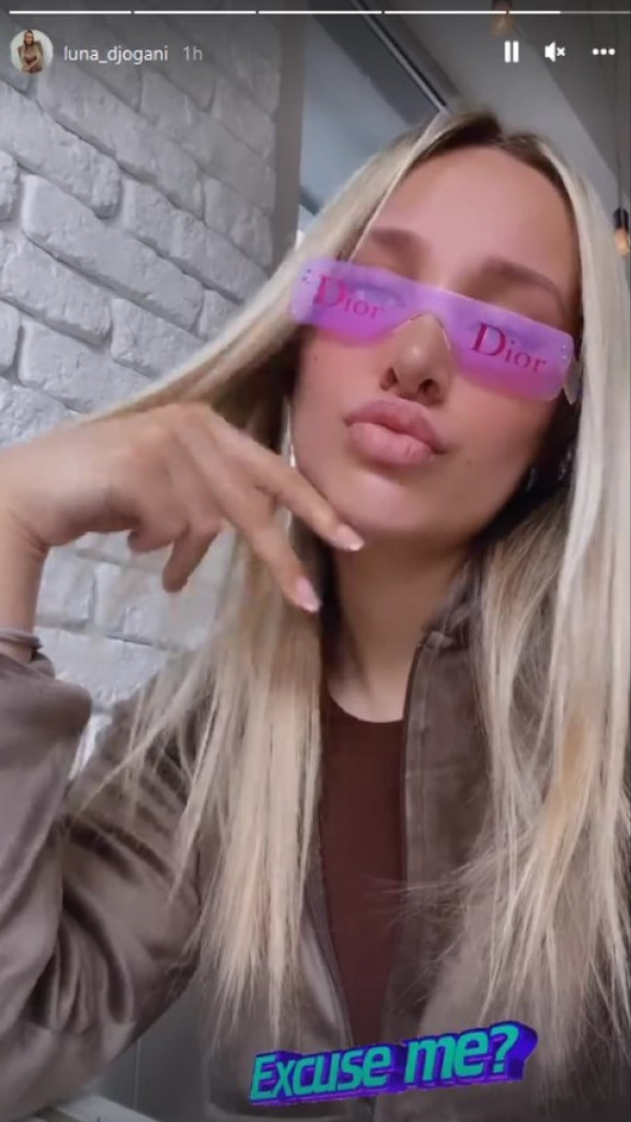 Prva fotografija Lune Đogani posle operacije nosa: Promena je evidentna