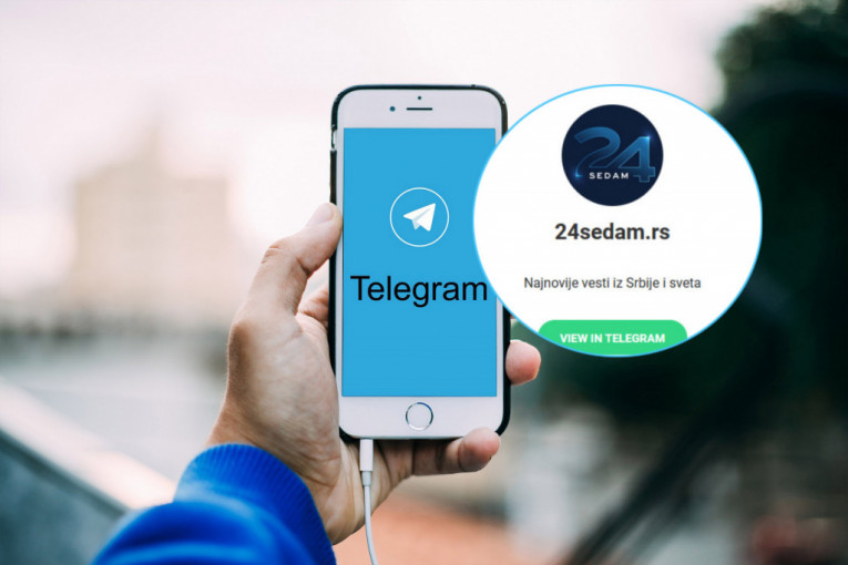Pratite 24sedam i na Telegramu! Sve najnovije vesti na popularnoj društvenoj mreži