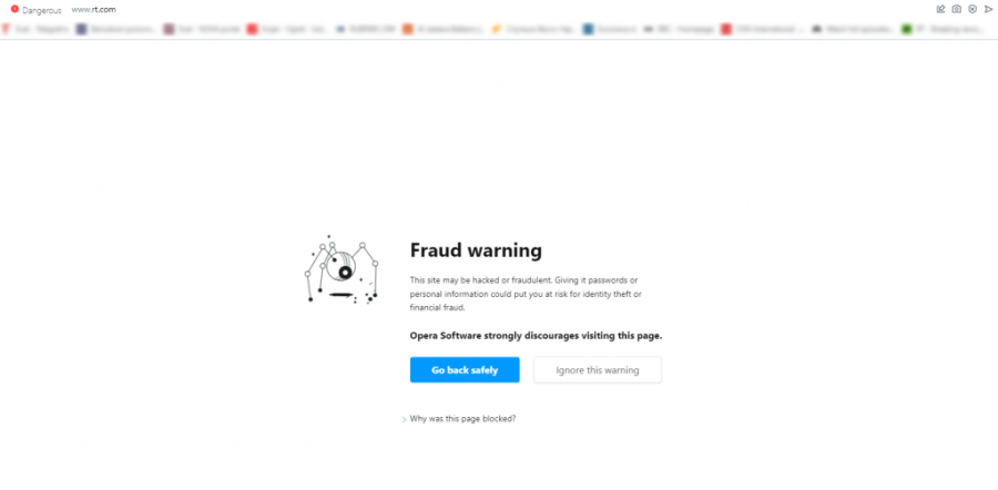 Internet se udružio protiv Rusije: Pretraživači upozoravaju ljude na „prevaru", „Raša tudej" označena kao „opasna" (FOTO)