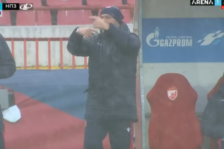 Šou Zvezdinog trenera! Katai dao svoj prvi gol Pazarcima, a Stankovićeva reakcija je "pokidala" (FOTO/VIDEO)
