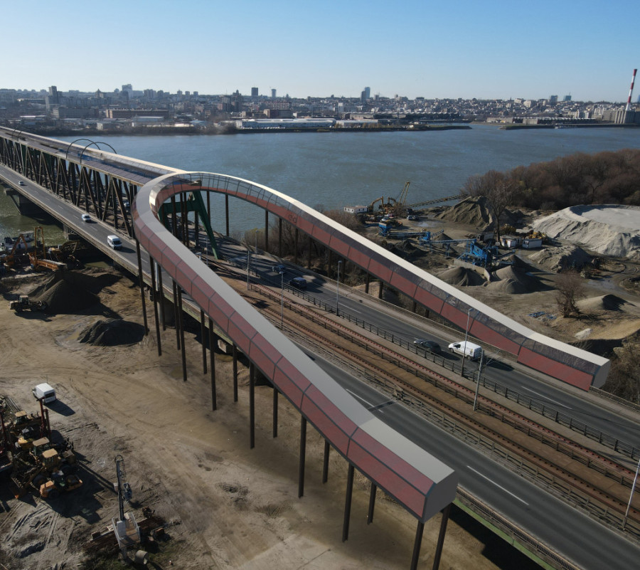 Naš inženjer smislio sjajno rešenje za Pančevački most: Treba napraviti tunel na vrhu "Pančevca"! (FOTO)