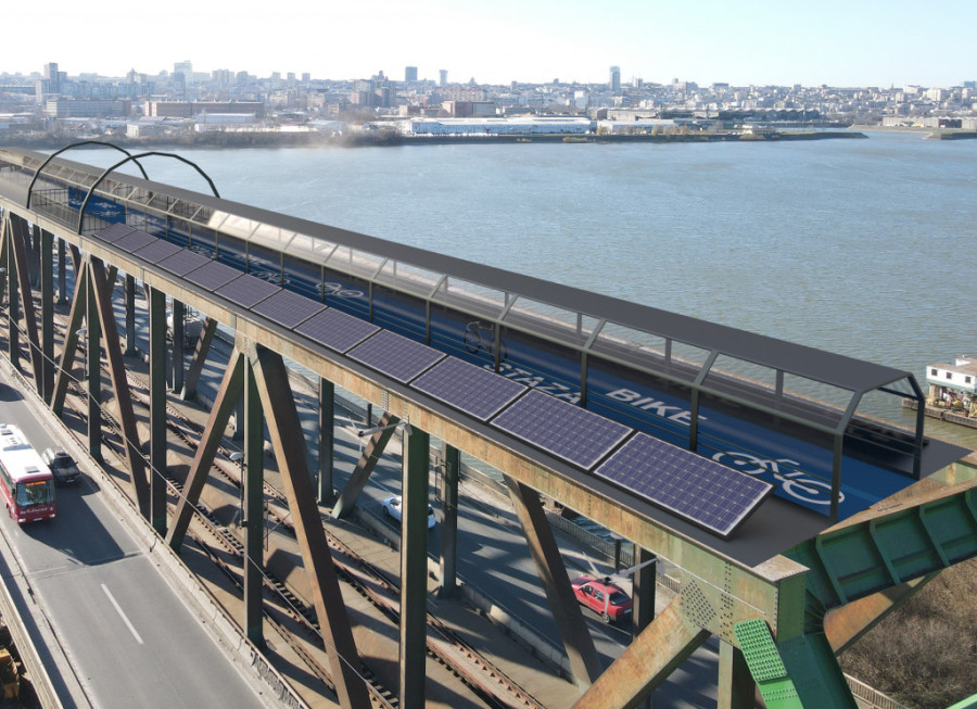 Naš inženjer smislio sjajno rešenje za Pančevački most: Treba napraviti tunel na vrhu "Pančevca"! (FOTO)