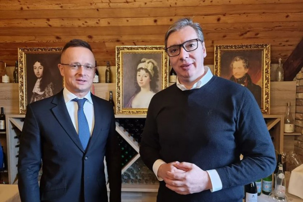Predsednik Vučić ugostio velikog prijatelja Srbije Petera Sijarta: Zajedno, možemo da pobedimo svetsku krizu