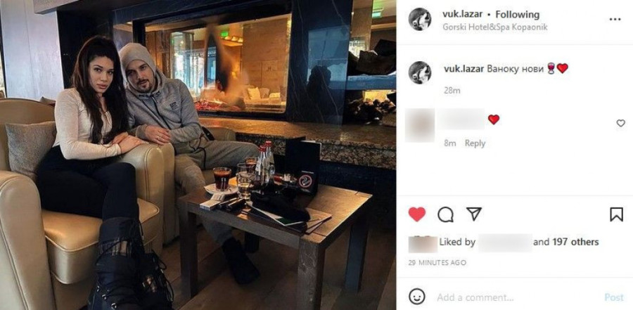 Lukasov sin posle svadbe - put pod noge! Ovde provodi vreme s novopečenom gospođom Vuksanović! (FOTO)